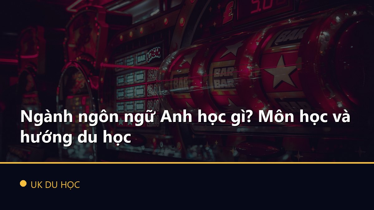 Ngành ngôn ngữ Anh học gì? Môn học và hướng du học